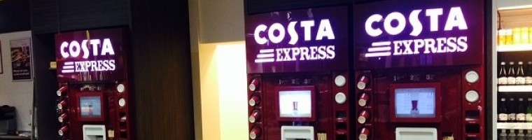 Rebranding coffeeheaven express na COSTA Express
